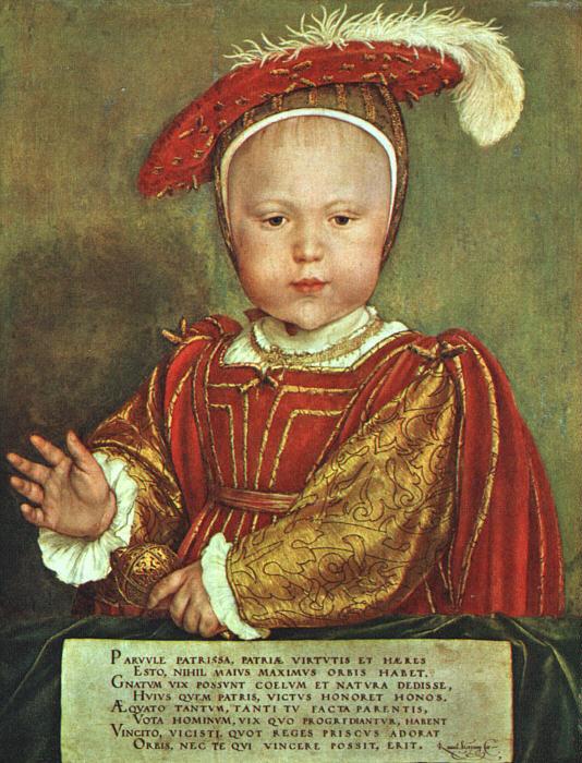 Hans Holbein Edward VI as a Child Sweden oil painting art